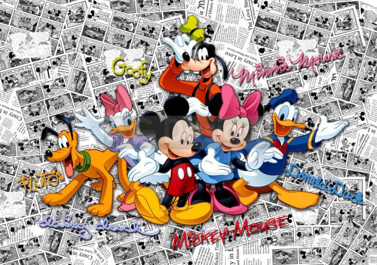 Foto tapeta AG Mickey Mouse FTDS-2225 | 360x254 cm