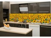 Samoljepljiva foto tapeta za kuhinje Polje svncokreta KI-260-030, 260x60 cm Samoljepljive - Za kuhinje