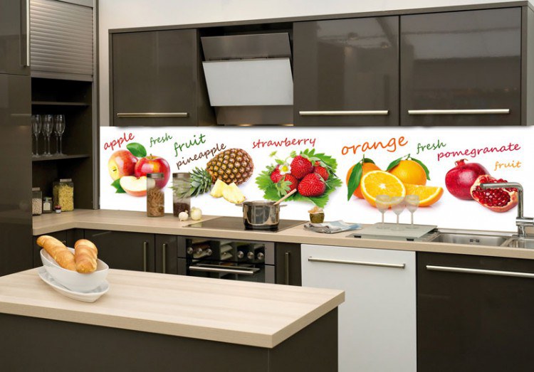 Samoljepljiva foto tapeta za kuhinje Mix voća KI-260-022, 260x60 cm - Za kuhinje