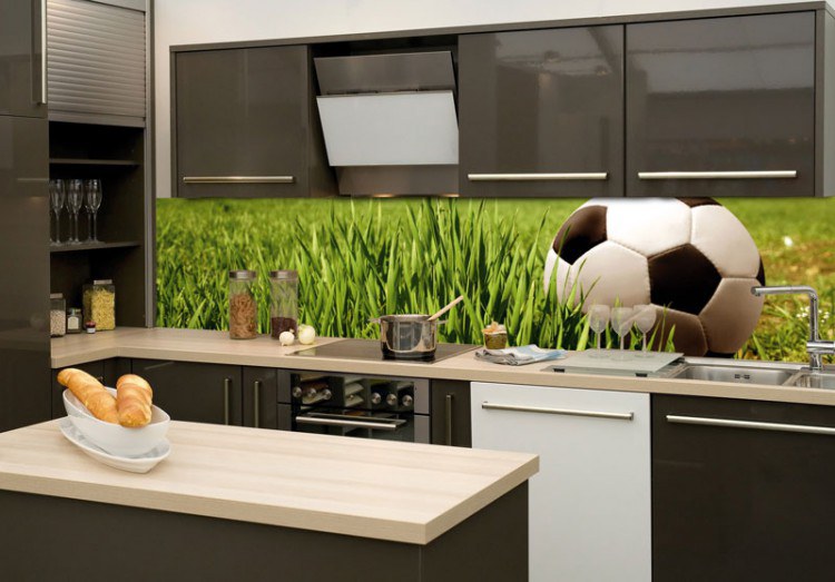 Samoljepljiva foto tapeta za kuhinje Nogomet KI-180-038, 180x60 cm - Za kuhinje