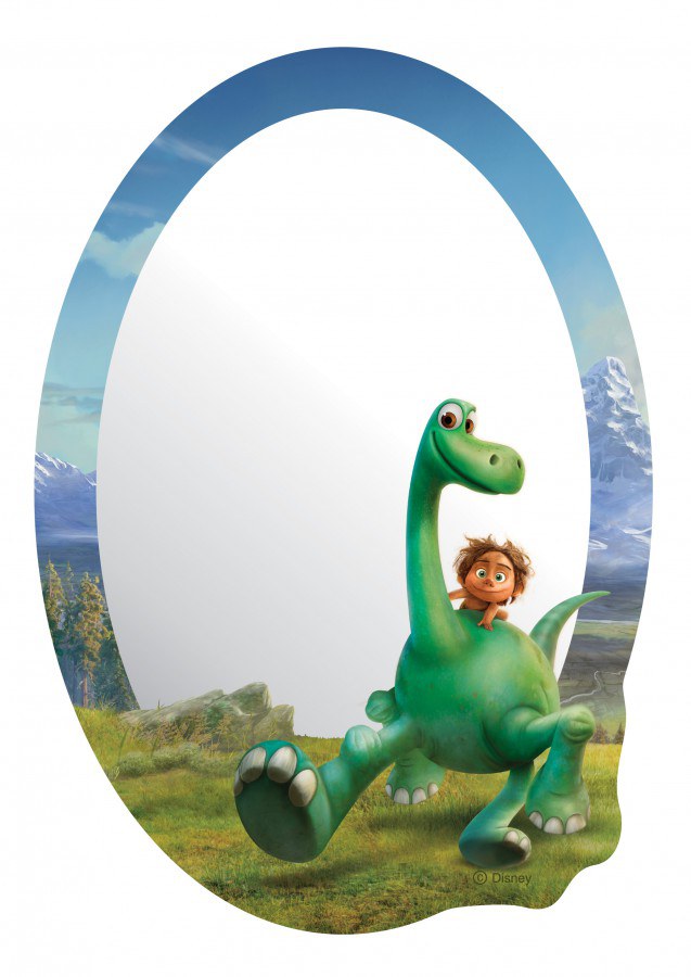 Dječje naljepnice ogledalo Dinosaur DM-2113, 15x22 cm - Naljepnice za djecu