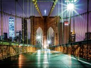 Flis foto tapeta AG Brooklyn Bridge FTNXXL-2439 | 360x270 cm