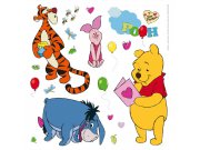 Dječje naljepnice Winnie Pooh i prijatelji DKS-1087, 30x30 cm Naljepnice za djecu