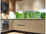 Samoljepljiva foto tapeta za kuhinje Birch Growe KI-180-044, 180x60 cm Samoljepljive - Za kuhinje