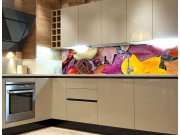 Samoljepljiva foto tapeta za kuhinje Avtumn Leaves KI-180-047, 180x60 cm Samoljepljive - Za kuhinje