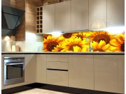 Samoljepljiva foto tapeta za kuhinje Svncokreti KI-260-051, 260x60 cm Samoljepljive - Za kuhinje