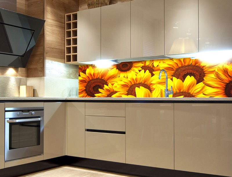 Samoljepljiva foto tapeta za kuhinje Helianthvs KI-180-051, 180x60 cm - Za kuhinje