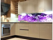 Samoljepljiva foto tapeta za kuhinje Ametyst KI-260-065, 260x60 cm Samoljepljive - Za kuhinje