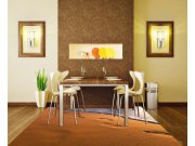 Samoljepljiva foto tapeta za pod Tragovi v pijeskv FL-170-007, 170x170 cm Samoljepljive - Za pod