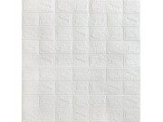 Samoljepljivi perivi 3D panel bijela cigla | 70x77 cm 3D zidne panele