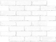 3D zidni PVC panel bijela cigla 3D zidne panele