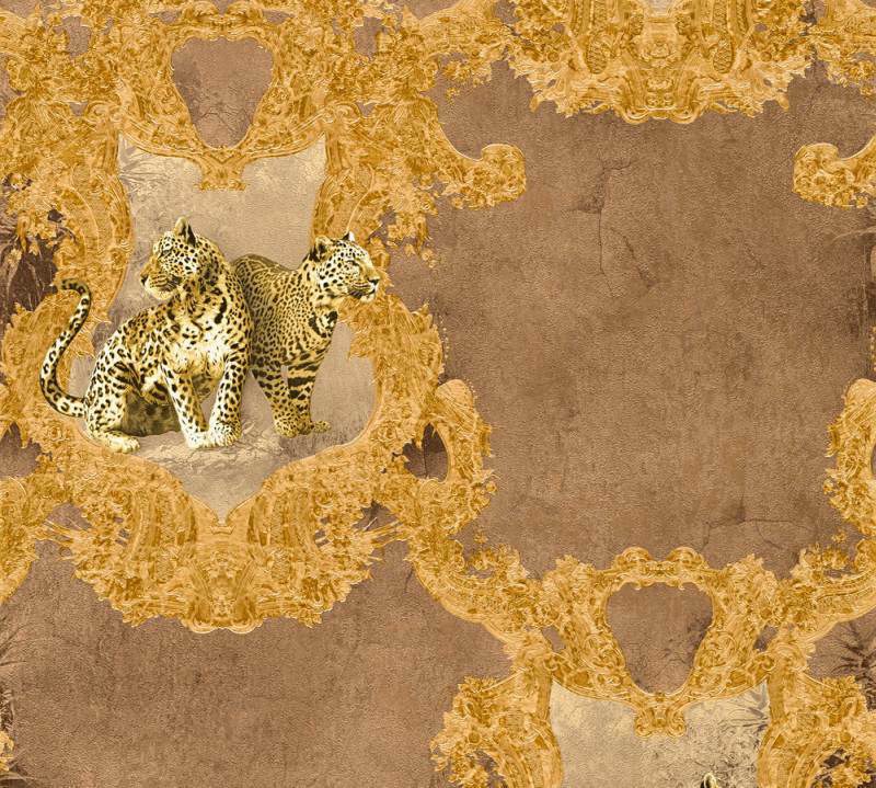 Flis tapeta v baroknom stilu ornament Hermitage 33543-3 - AS Création