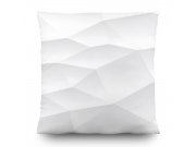 Dekorativni jastuk 3D Bijela apstrakcija CN-3616, 45 x 45 cm Dekoriativni jastuci