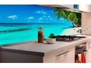 Samoljepljiva foto tapeta za kuhinje - Plaža v rajv KI-180-091 | 180x60 cm Samoljepljive - Za kuhinje