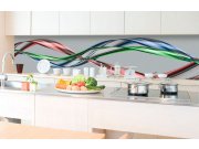 Samoljepljiva foto tapeta za kuhinje - Svjetlucav val KI-180-093 | 180x60 cm Samoljepljive - Za kuhinje