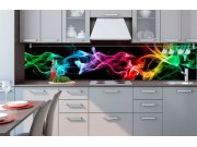 Samoljepljiva foto tapeta za kuhinje - Crni dim KI-260-081 | 260x60 cm Samoljepljive - Za kuhinje