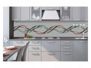 Samoljepljiva foto tapeta za kuhinje - Svjetlucav val KI-260-093 | 260x60 cm Samoljepljive - Za kuhinje