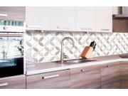 Samoljepljiva foto tapeta za kuhinje - Smeđe latice KI-260-099 | 260x60 cm Samoljepljive - Za kuhinje