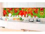 Samoljepljiva foto tapeta za kuhinje Makovi KI-350-028 | 350x60 cm Samoljepljive - Za kuhinje