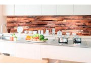 Samoljepljiva foto tapeta za kuhinje Wooden Wall KI-350-063 | 350x60 cm Samoljepljive - Za kuhinje