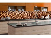 Samoljepljiva foto tapeta za kuhinje Leopard Skin KI-350-069 | 350x60 cm Samoljepljive - Za kuhinje