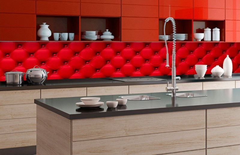 Samoljepljiva foto tapeta za kuhinje Chesterfield KI-350-070 | 350x60 cm