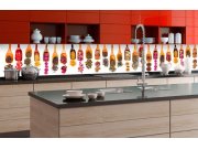 Samoljepljiva foto tapeta za kuhinje Herbal Scoops KI-350-076 | 350x60 cm Samoljepljive - Za kuhinje