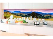 Samoljepljiva foto tapeta za kuhinje - Priroda s crvenima KI-350-082 | 350x60 cm Samoljepljive - Za kuhinje
