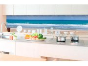 Samoljepljiva foto tapeta za kuhinje - Plaža KI-350-090 | 350x60 cm Samoljepljive - Za kuhinje