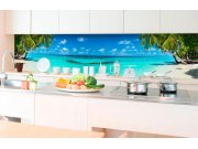 Samoljepljiva foto tapeta za kuhinje - Plaža v rajv KI-350-091 | 350x60 cm Samoljepljive - Za kuhinje