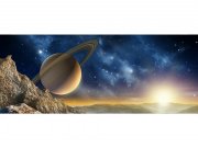 Panoramska flis foto tapeta Svemir MP20187 | 375 x 150 cm