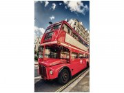 Flis foto tapeta Londonski autobus MS20017 | 150x250 cm Od flisa