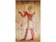 Flis foto tapeta Egipatska malba MS20052 | 150x250 cm Od flisa