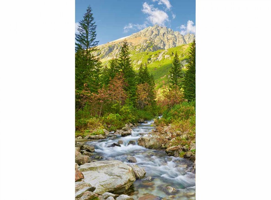 Flis foto tapeta Dolina MS20077 | 150x250 cm - Od flisa