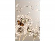 Flis foto tapeta Maslačak i leptir MS20148 | 150x250 cm