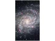 Flis foto tapeta Galaksija MS20189 | 150x250 cm Od flisa