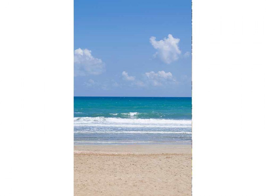 Flis foto tapeta Plaža MS20210 | 150x250 cm - Od flisa