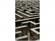 Flis foto tapeta 3D labirint MS20279 | 150x250 cm