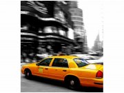 Flis foto tapeta Žuti taxi MS30007 | 225x250 cm Od flisa