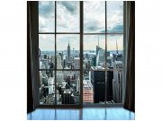Flis foto tapeta Pogled iz prozora na Manhattan MS30009 | 225x250 cm
