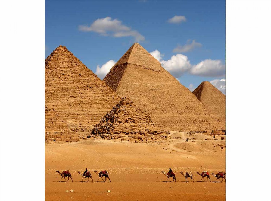 Flis foto tapeta Egipatska piramida MS30051 | 225x250 cm