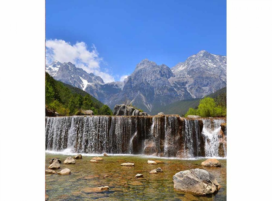 Flis foto tapeta Alpe MS30075 | 225x250 cm - Od flisa