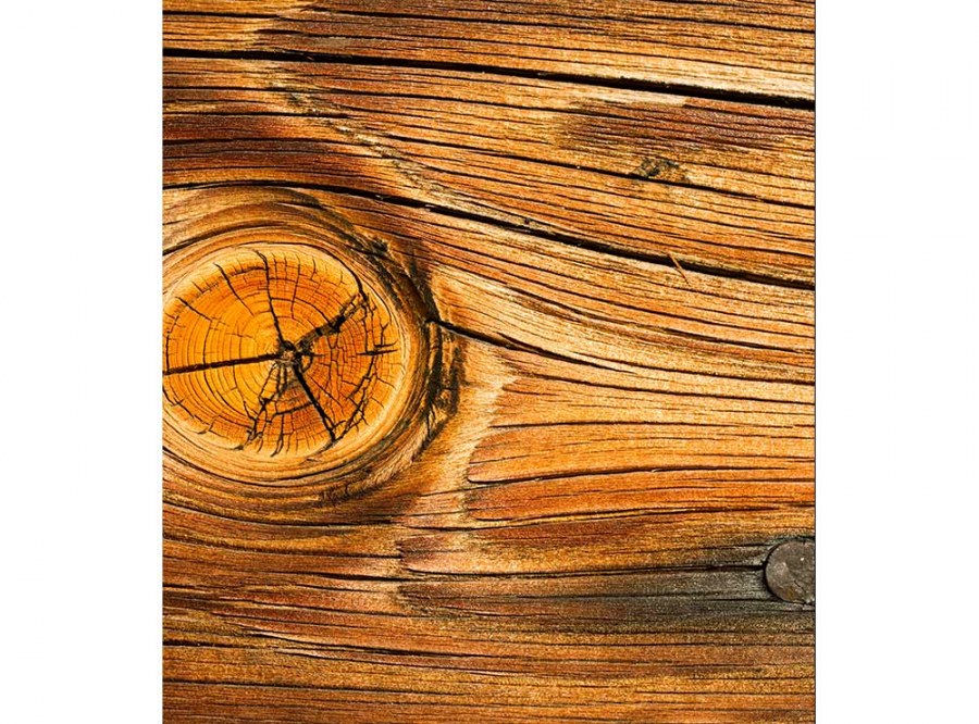 Flis foto tapeta Drveni čvor MS30157 | 225x250 cm - Od flisa