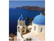 Flis foto tapeta Santorini MS30199 | 225x250 cm Od flisa