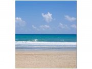 Flis foto tapeta Plaža MS30210 | 225x250 cm Od flisa