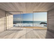 Flis foto tapeta Prozor na plažu MS50042 | 375x250 cm Od flisa