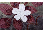 Flis foto tapeta Crveni mozaik MS50114 | 375x250 cm