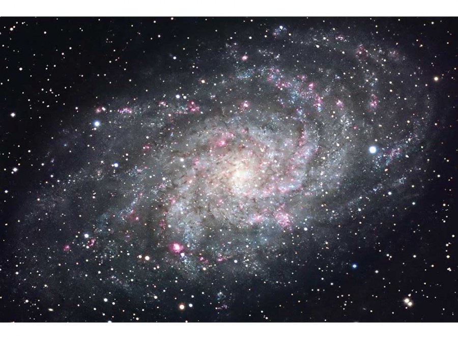 Flis foto tapeta Galaksija MS50189 | 375x250 cm - Od flisa