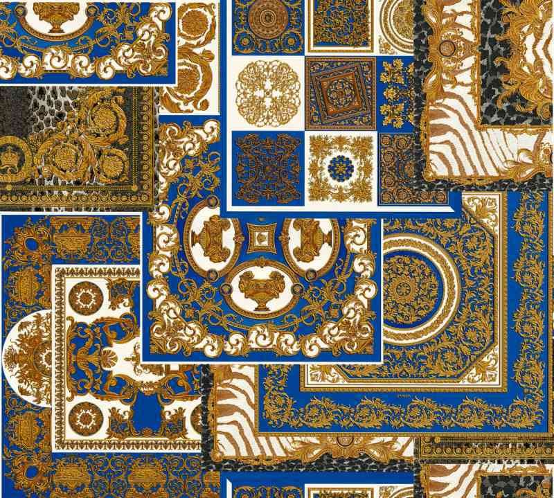 37048-1 Luksuzna zidna flis tapeta Versace 4 | 0,70 x 10,05 m| Ljepilo besplatno - AS Création