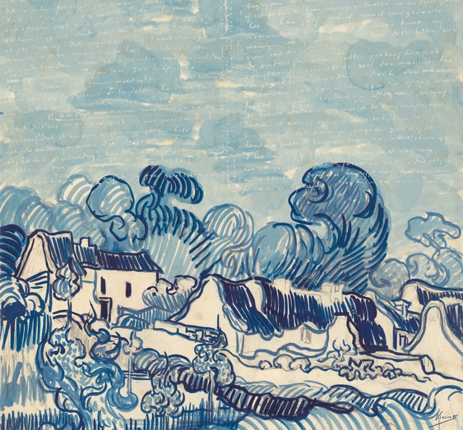 Flis foto tapeta za zid 200332 | 300 x 280 cm | Van Gogh | Ljepilo besplatno